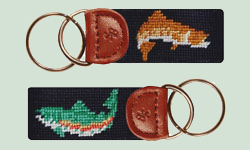 Jamacian Shamrock Key Fob
