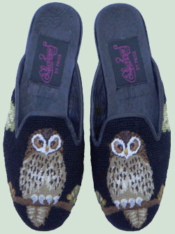 Owl on Black Mule