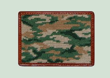 Camo Half Wallet