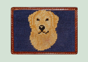 Golden Retriever Half Wallet
