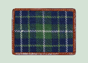 Tartan Half Wallet