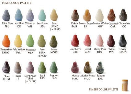 pear color palette