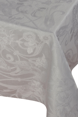 tivoli flannel tablecloth closeup