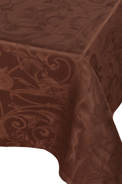 tivoli mocha tablecloth close