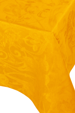 tivoli saffron tablecloth